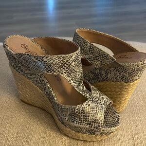 Sergio Zelcer wedges! Perfect condition!